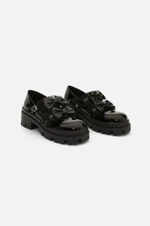 Black Bow Shoe