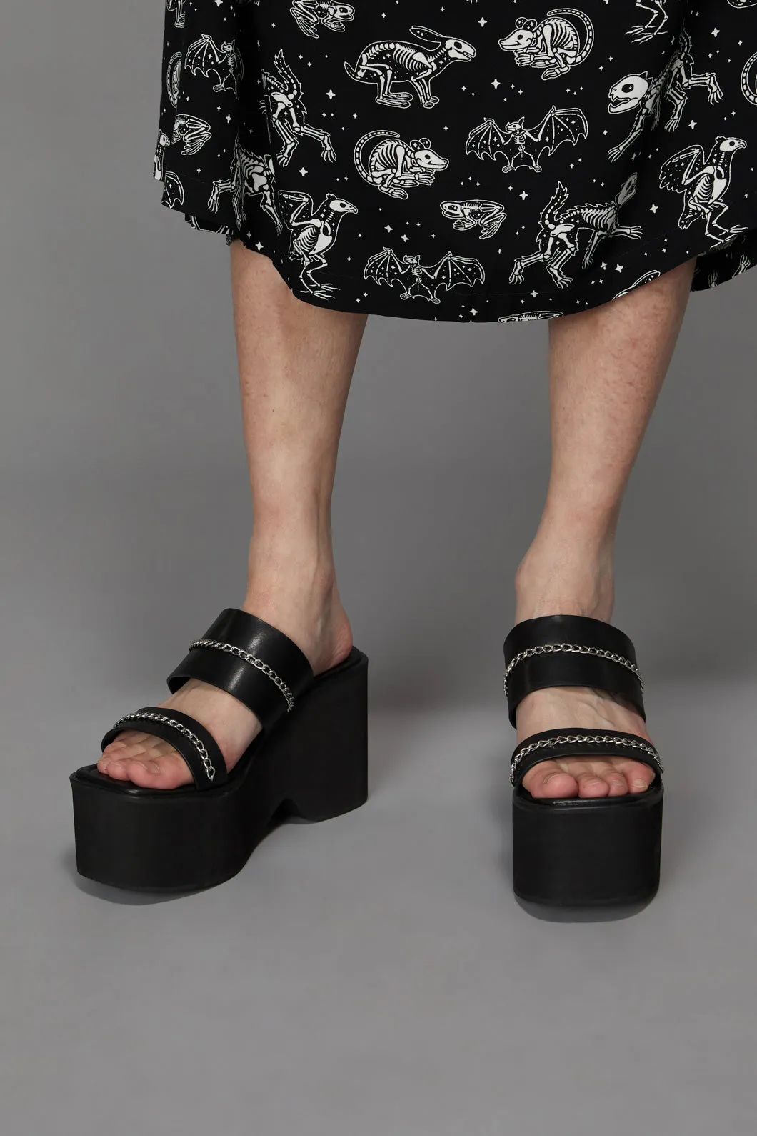 Double Chain Sandals