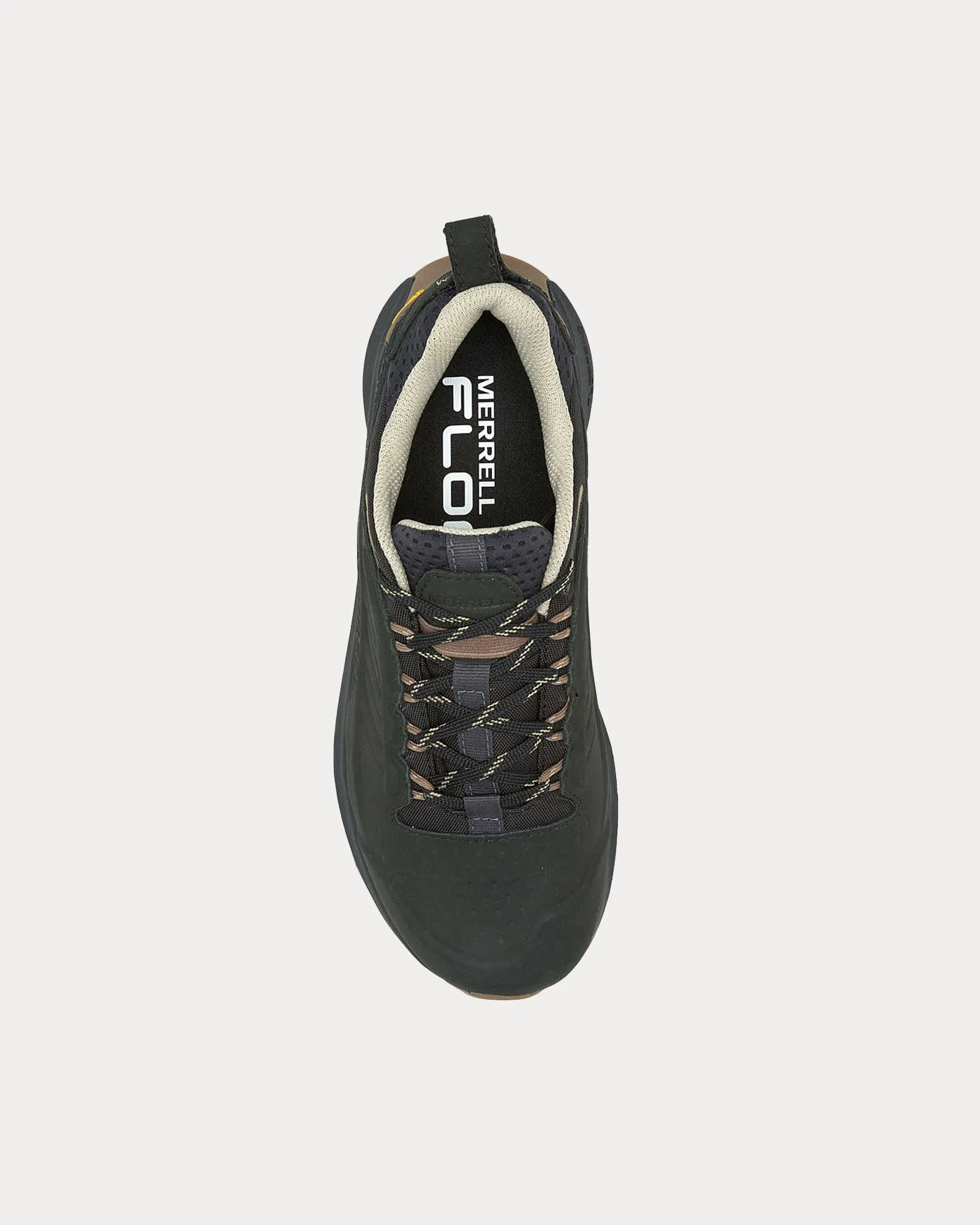Moab Speed 2 Leather Waterproof Black Running Shoes