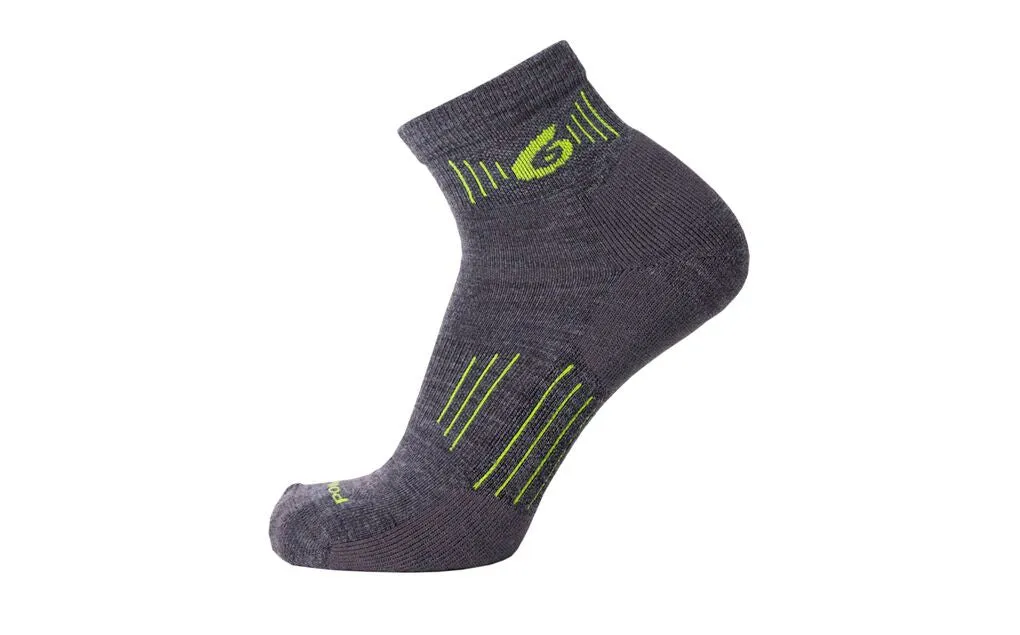 Point6 Unisex 2533 Merino Wool 1/4 Crew Hiking Socks