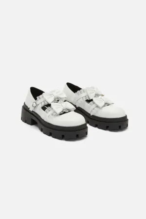 White Bow Shoe