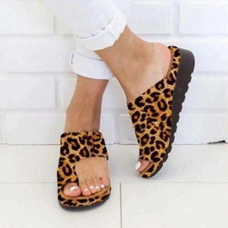 Women's Orthopedic Corrector Sandals/Flats Soft PU Leather Shoes