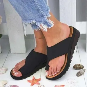 Women's Orthopedic Corrector Sandals/Flats Soft PU Leather Shoes